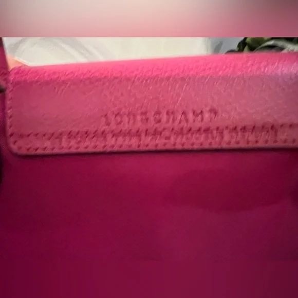 🩷NWOT Longchamp Le Pliage Pink Convertible Bag🩷 - Picture 10 of 17